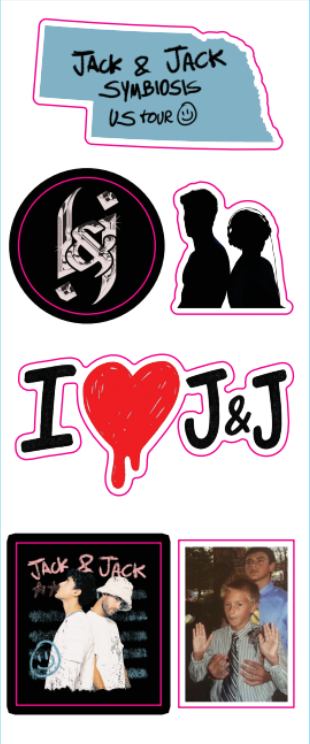 Sticker Sheet - Symbiosis US Tour 2025